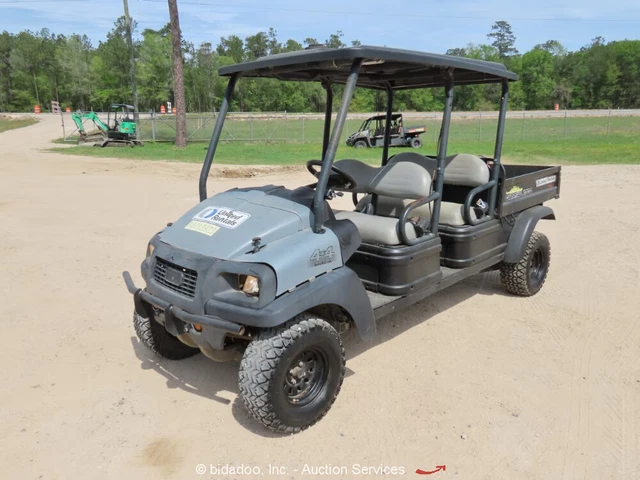 2018 Club Car Carryall 1700 4WD Side By Side Cart ATV Kubota Dump Bed bidadoo