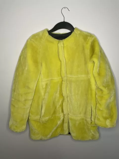 Zara neon hot sale yellow jacket
