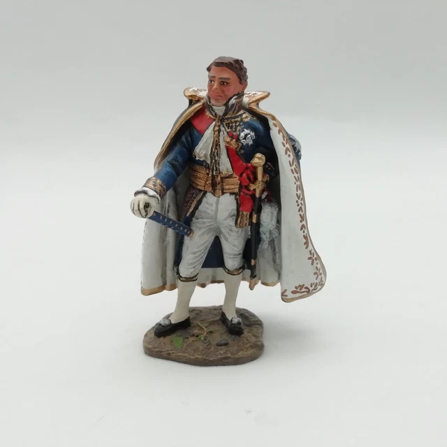 Figurine Repeinte Maréchal Lefebvre - Premier Empire - Base Hachette - Occasion Bon état