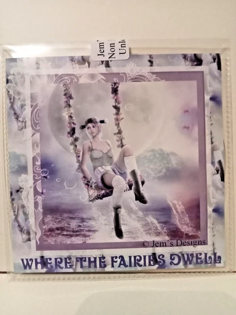 Jem's Designs Where the Faires Dwell (CD Rom) Totalmente Nuevo Sellado