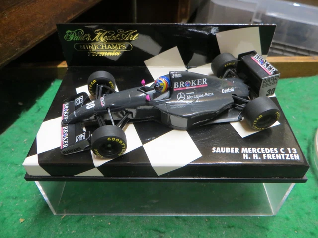 Model 1:43 Formule F1 SAUBER MERCEDES C13 WENDLINGER GÖDE MINICHAMPS