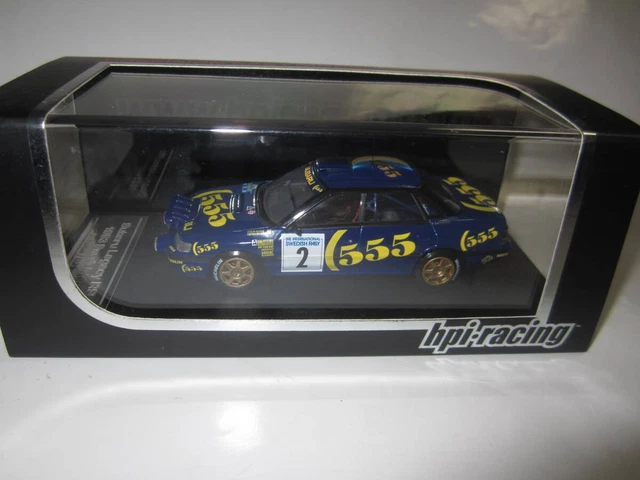HPI-RACING HPI8271 Masstab: 1/43 | SUBARU LEGACY RS N 3 RALLY SANREMO 1993 P.LIATTI - A
