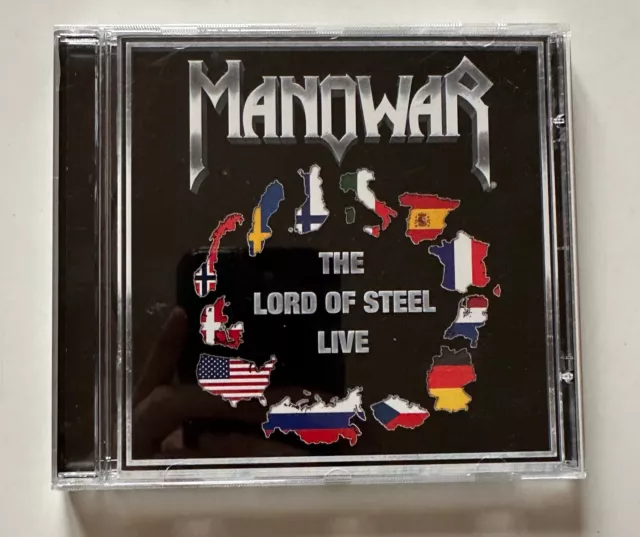 Cd Manowar The Lord Of Steel Live 2013 Magic Circle Entertainment Heavy Metal