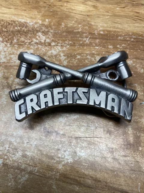 Vintage 1993 Gap Craftsman Mechanic Hand Tools Belt Buckle