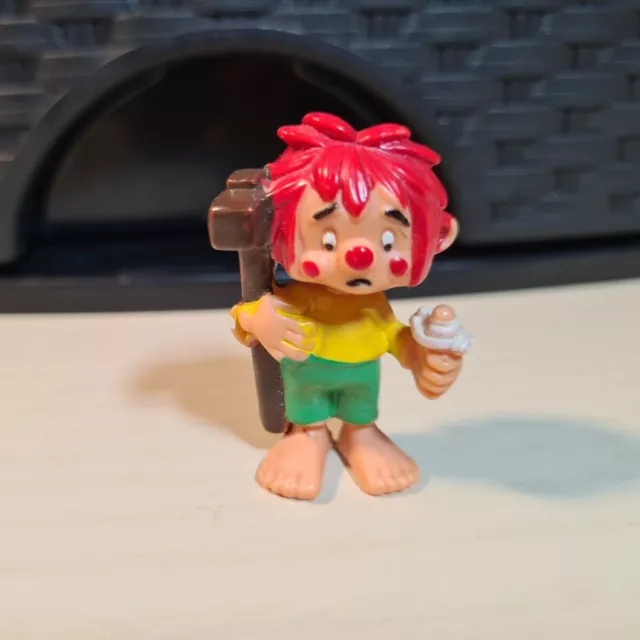 Ü Ei Pumuckl Handwerker Variante, Der Kleine Kobold Pumuckl 1985, brauner Hammer