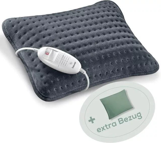 B-Ware: Beurer HK 48 Cosy Sofa Heizkissen Schnellheizung Filz-Bezug Wendekissen*