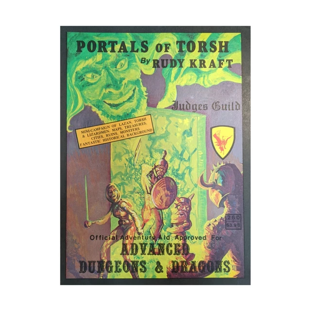 Judges Guild D&D Module Portals of Torsh (2nd) Fair+