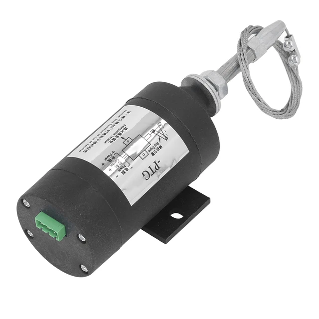 (Mise Sous Tension Normalement Fermée 12V) Électrovanne Fiable 'arrêt