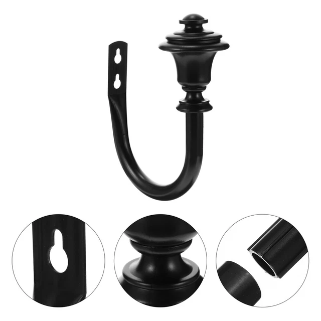2 Pcs Drapery Tiebacks Curtain Hook Vintage Curtains Magnetic