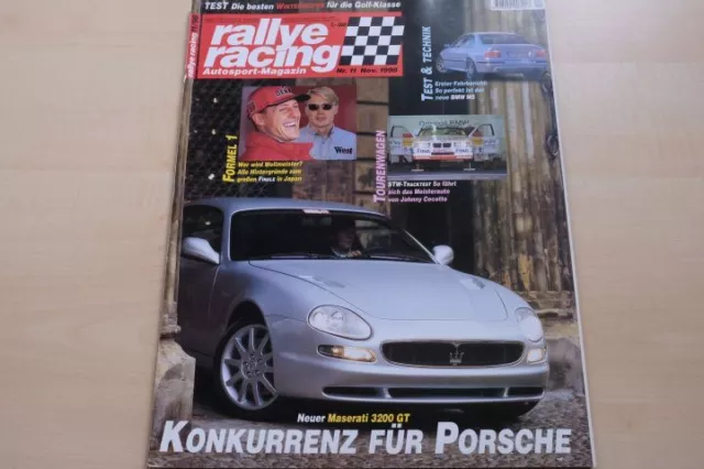 2) Rallye Racing 11/1998 - BMW M5 E39 mit 400PS im T - Audi A3 1.8 T quattro mit