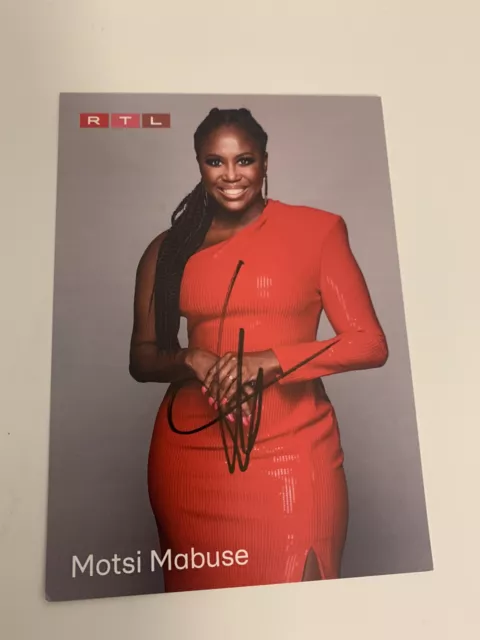 Autogrammkarte von Motsi Mabuse ”Let’s Dance 2024 “ NEU & RTL