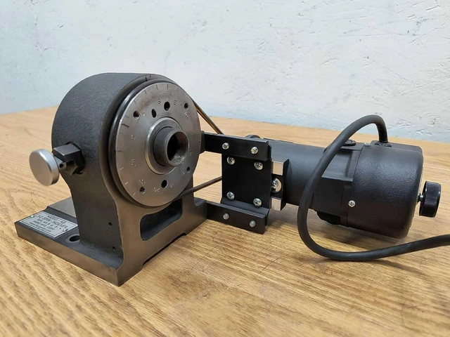 2015 Harig AB 5C Motorized Spin Indexer 120V Variable Speed, Collet Nut 120-100 2015 Harig AB 5C Motorized Spin Indexer 120V Variable Speed, Collet Nut 120-100