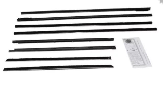 Window Sweeps Felt Kit Weatherstrip for 1964 Ford Galaxie 4 Door Sedan OEM