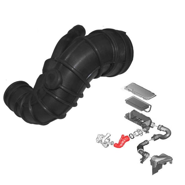 THERMOTEC DCX142TT Gaine De Suralimentation - Durite Turbo Compatible Opel Antara Chevrolet Captiva