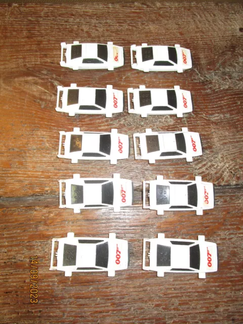 Lot de 10 voitures miniatures Corgi Juniors 007 Lotus Esprit