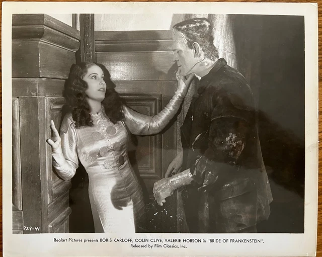 729-41 Karloff BRIDE OF FRANKENSTEIN Realart VALERIE HOBSON