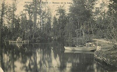 58 Pougues-Les-Eaux Bateaux Sur Le Lac