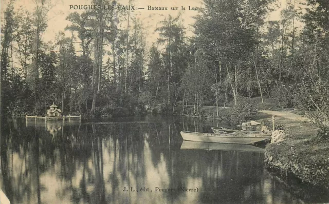 58 Pougues-Les-Eaux Boats On The Lake
