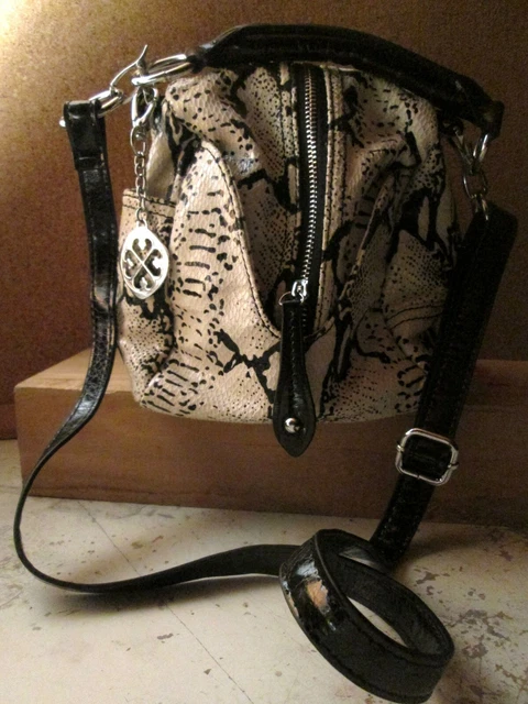 Mini Sac à Main élégant Birkhahn Mode - Noir Argenté, Chaîne, Taille Petit, Occasion Très Bon état
