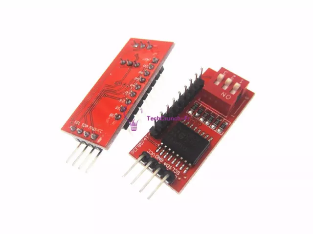 PCF8574T IO Extension Module IO Expansion Shield IIC I2C DIP Swith For Arduino 3