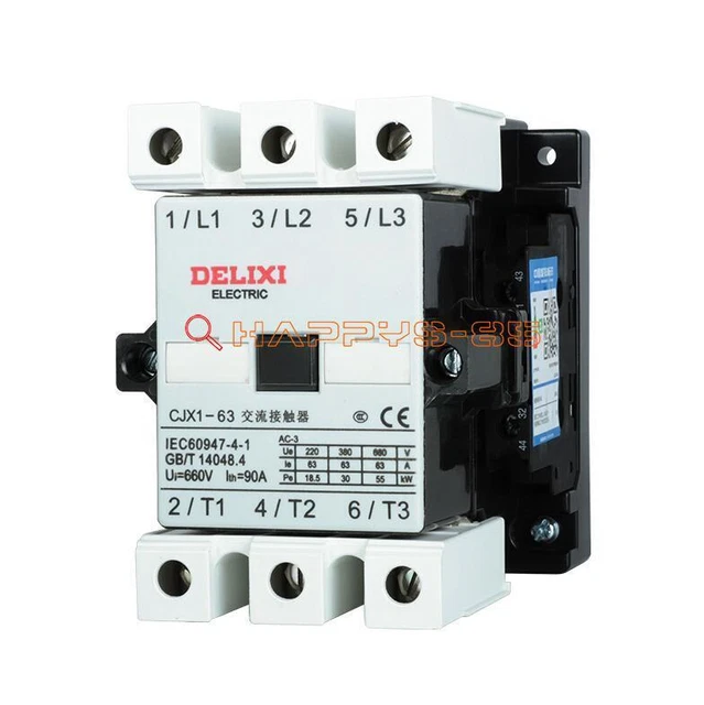 1 pz Delixi CJX1-63/22 3TF47 63A 110 V AC protezione nuovo