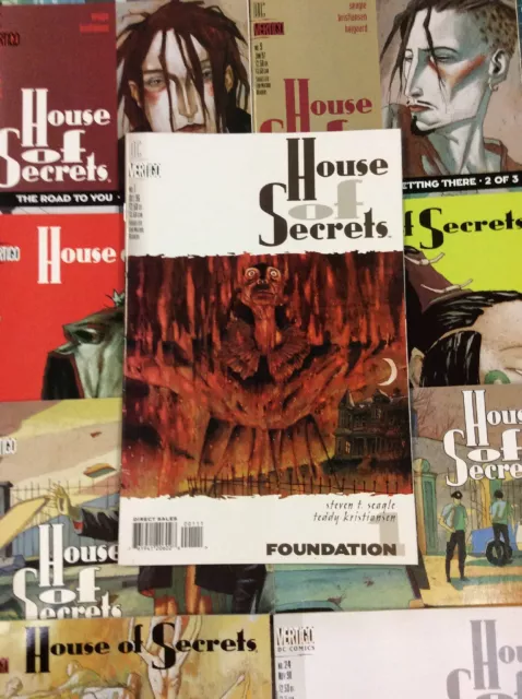 HOUSE OF SECRETS #1 -25 DC VERTIGO Comic Book LOT Series Steven Seagle Horror