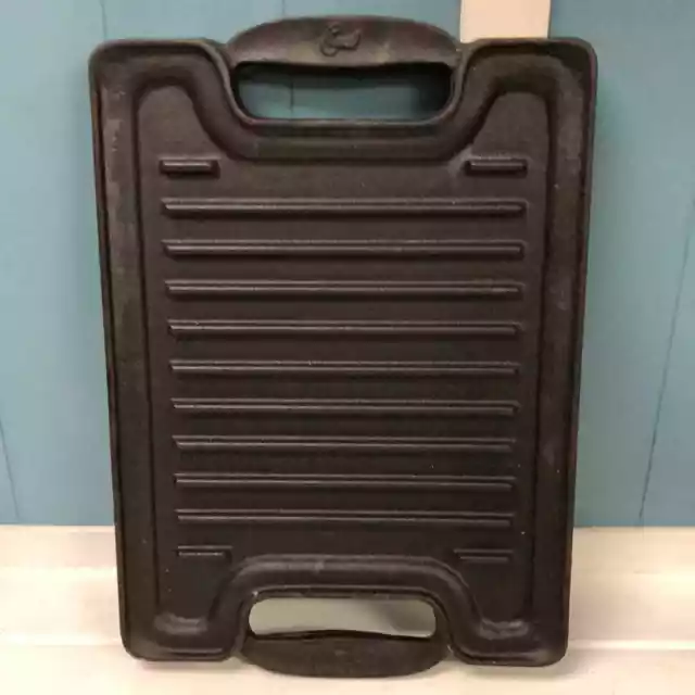 Emeril Lagasse cast iron double sided grill and griddle pan