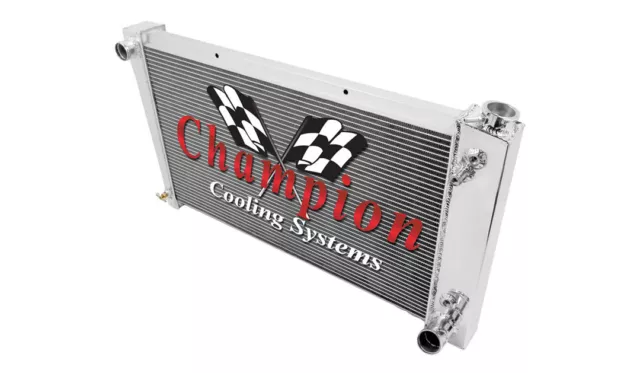 4 Row WR Champion Radiator for 1967 - 1972 GMC / Chevrolet Truck (28" Core)