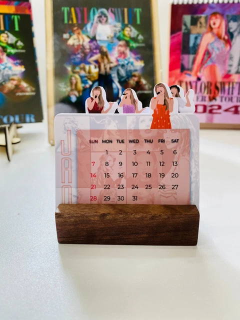 HOT 2024 DESK Calendar Taylor Swift, 2024 Unique Mini Desk Calendar