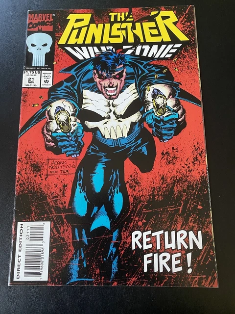 Pre-Ownedthe Punisher War Zone Vol 1 #21 Nov 1992