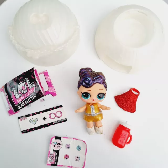 LOL SURPRISE GLAM Glitter Series Doll THE QUEEN Glitterati Rare