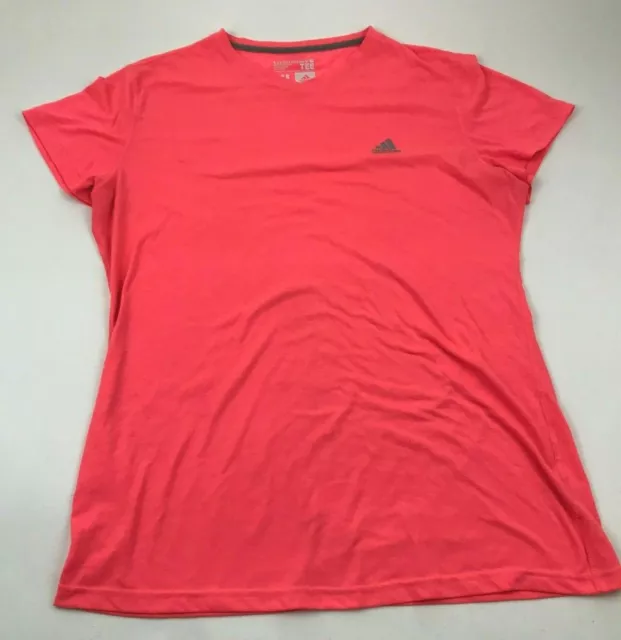 Adidas Camicia Donna Taglia XL Rosa Maglietta a Maniche Corte Adulto Grafico Top