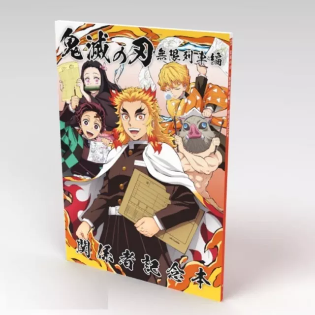 TV anime Demon Slayer Kimetsu no Yaiba Mugen Train Edition commemorative book fo