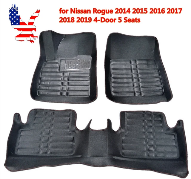 for Nissan Rogue 2014 2015 2016 2017 2018 2019 Car Mats Auto Floor Carpet Mat