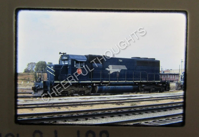Original  '70 Kodachrome Slide MP Missouri Pacific 764 SD40  MoPac     37V8