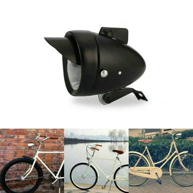 Sturdy Classical Vintage Bicycle Bike LED Light Headlight Front Retro Head Lamp