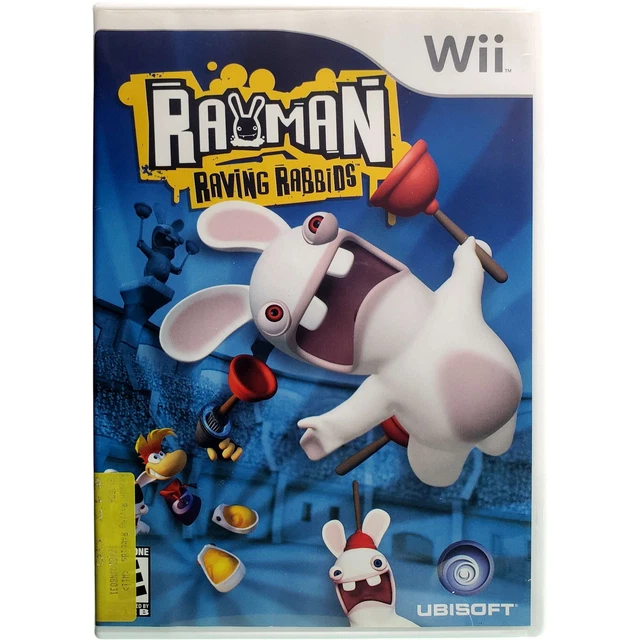 Rayman Ravving Rabbids RAYMAN RAVING RABBIDS - Nintendo Wii Tested Authentic 180 Day Guarantee ...