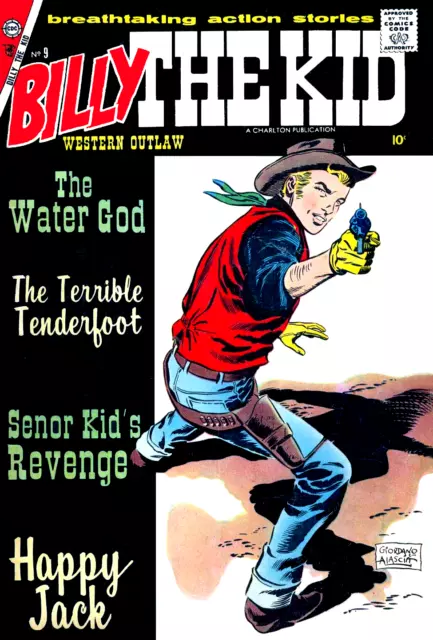 HUGE Billy the Kid Comic Books 48 Comics on 16GB USB Flash Drive - PDF Files 2