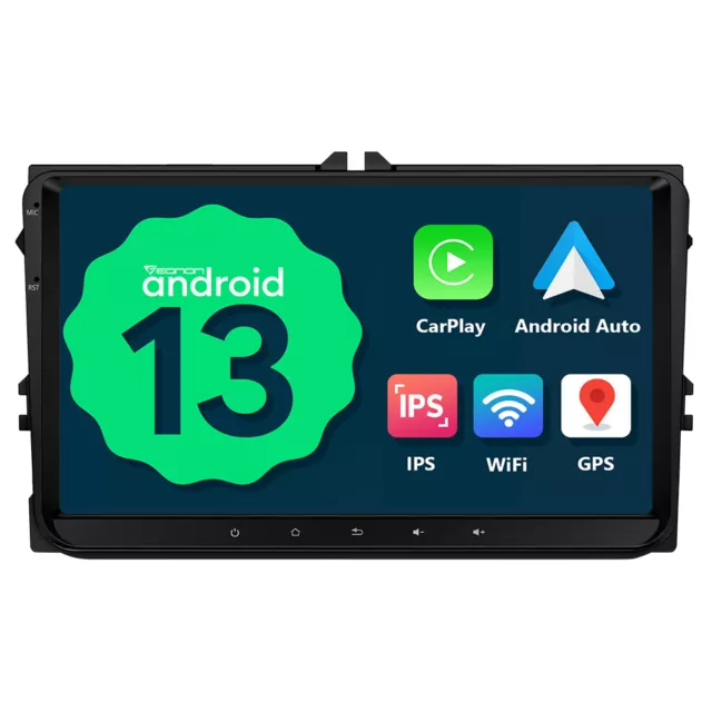 Für VW Skoda Seat Eonon VWA13 Android 13 Autoradio 9" GPS Navi CarPlay Bluetooth