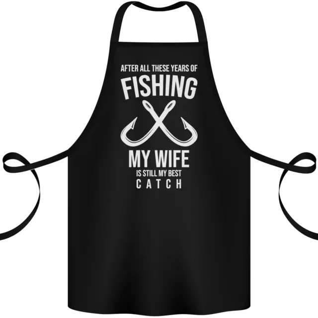 Grembiule da pesca pesca pescatore pescatore moglie Best Catch 100% biologico