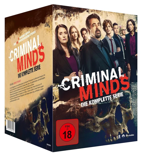 78DVD CRIMINAL MINDS Staffel 1+2+3+4+5+6+7+8+9+10+11+12+13+14+15