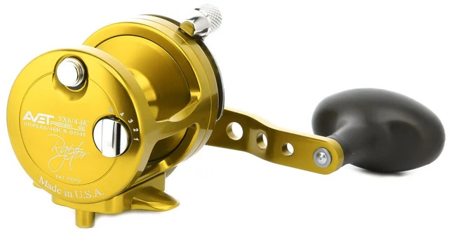 Avet SX 6/4 MC Raptor 2-Speed Lever Drag Casting Reel