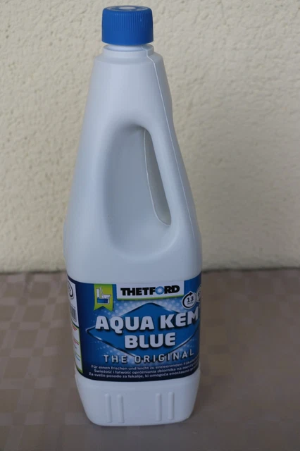 Thetford Aqua Kem Blue WC-Flüssigkeit Camper Wohnmobile Wohnwagen 2 Liter neu