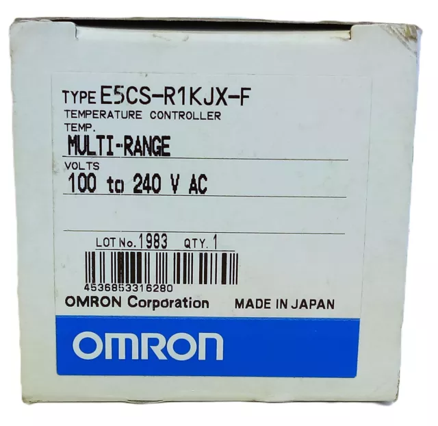 Omron E5CS-R1KJX-F PLC Temperature Controller