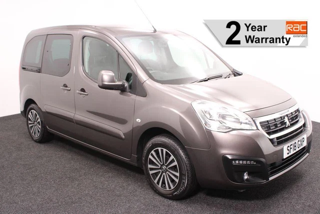 2018(18) Peugeot Partner Tepee 1.6 HDi Active 3 Seat Manual Wav