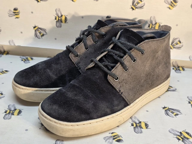 Timber Men TIMBERLAND MEN'S ADVENTURE Cupsole Chukka Boots Black Grey UK 8 EURO 42 ...