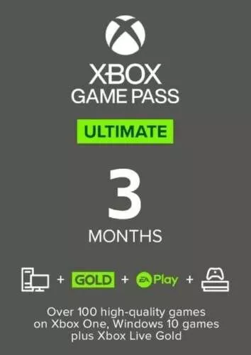 [VPN] Xbox Game Pass Ultimate 3 Monate / Months | Türkei | Key/Code