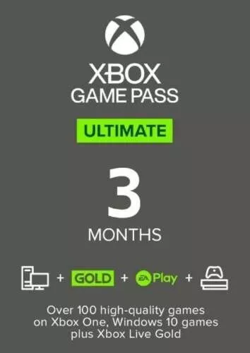 [VPN] Xbox Game Pass Ultimate 3 mesi/mesi | Turchia | chiave/codice