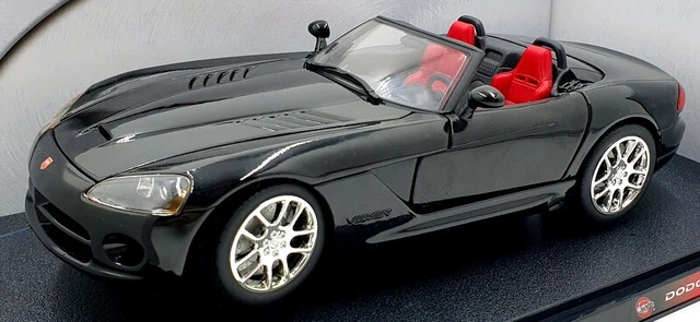 Hot Wheels Maßstab 1/18 Druckguss 57314 - Dodge Viper SRT-10 - schwarz