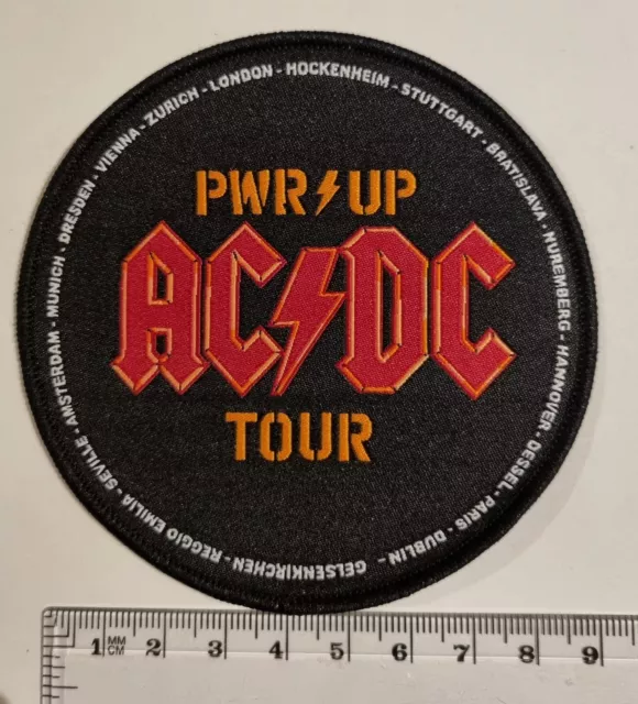 AC/DC Power Up Europe Tour Patch